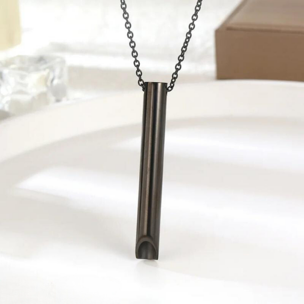 Smoke-free breathing aid – smoking cessation breathing chain without nicotine