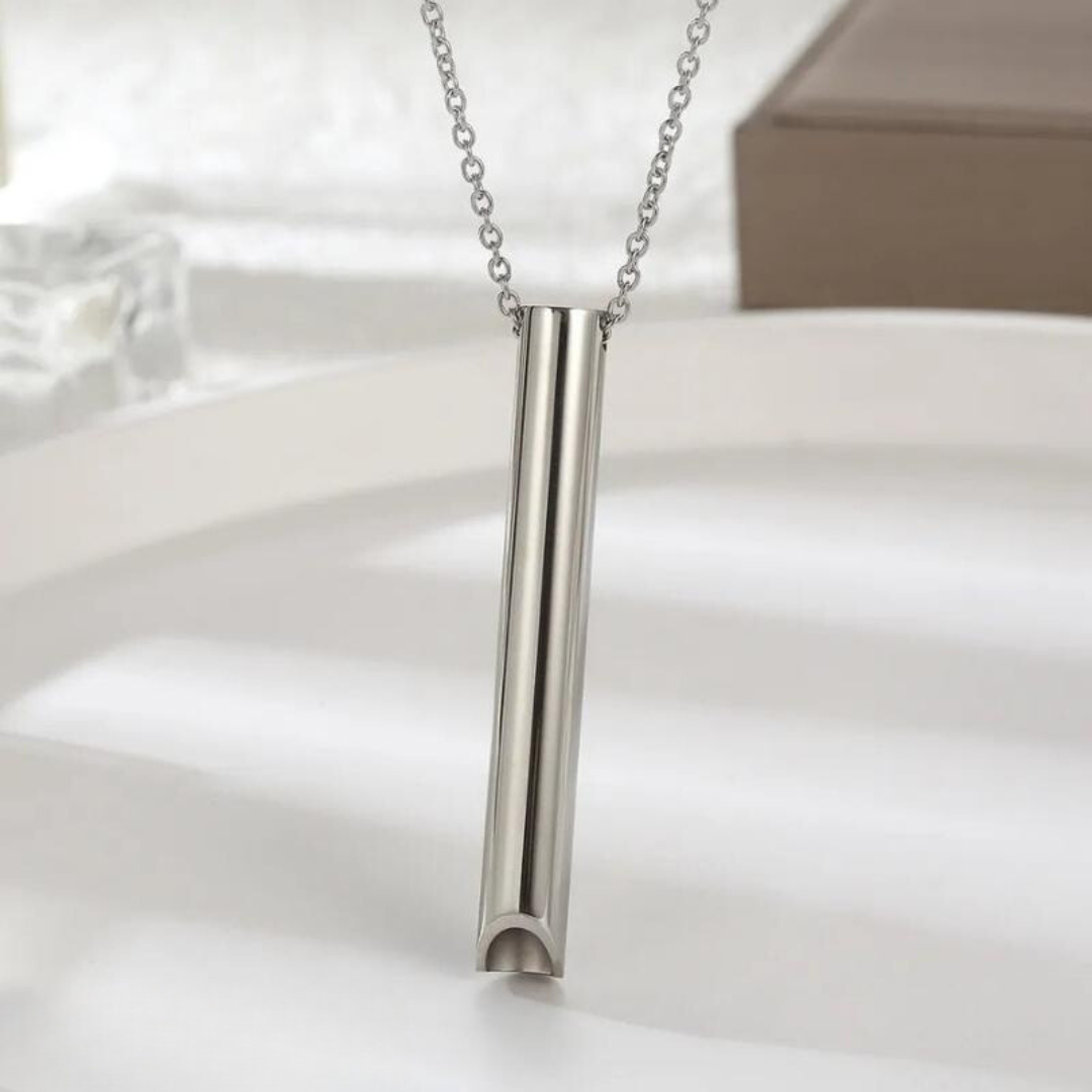 Smoke-free breathing aid – smoking cessation breathing chain without nicotine