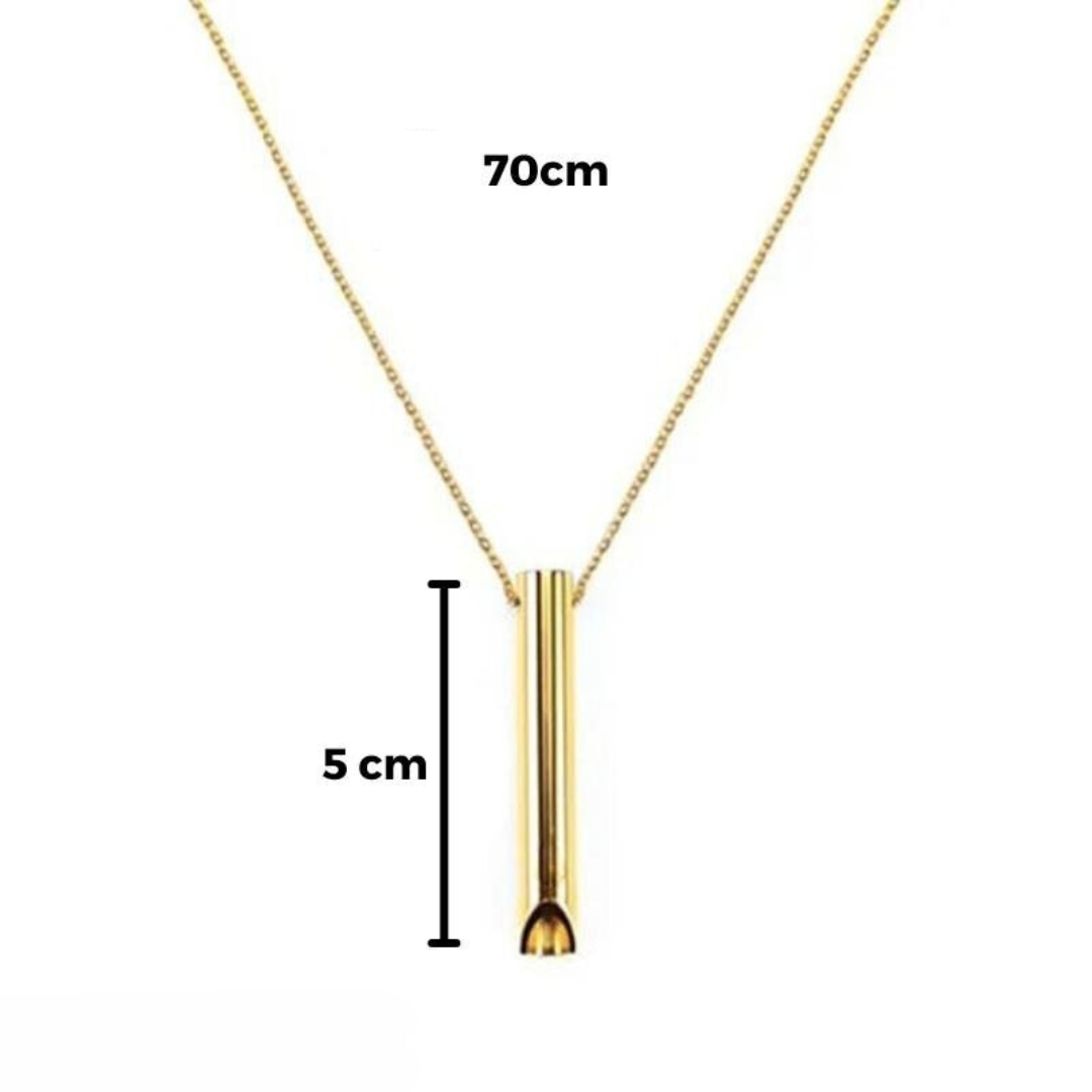 Smoke-free breathing aid – smoking cessation breathing chain without nicotine