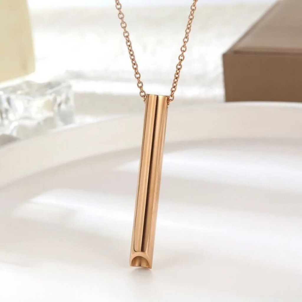 Smoke-free breathing aid – smoking cessation breathing chain without nicotine