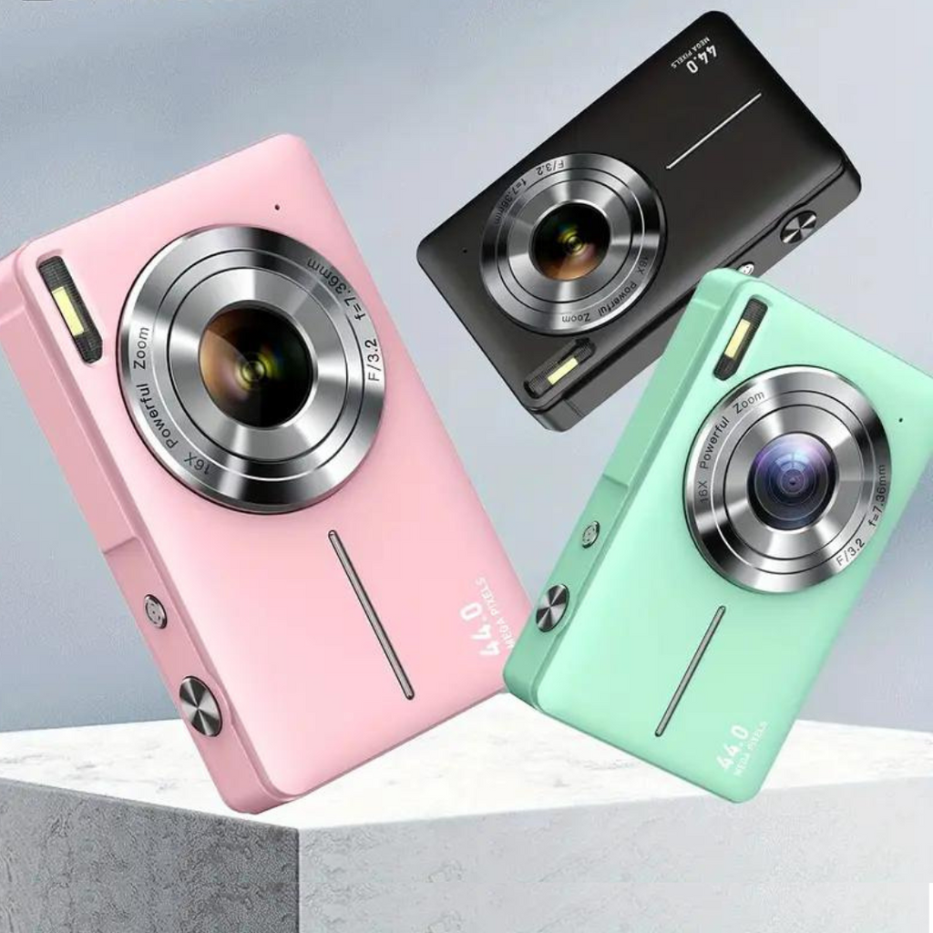 Compact Digital Camera With 1080P HD Video For Everyday Photos And Videos