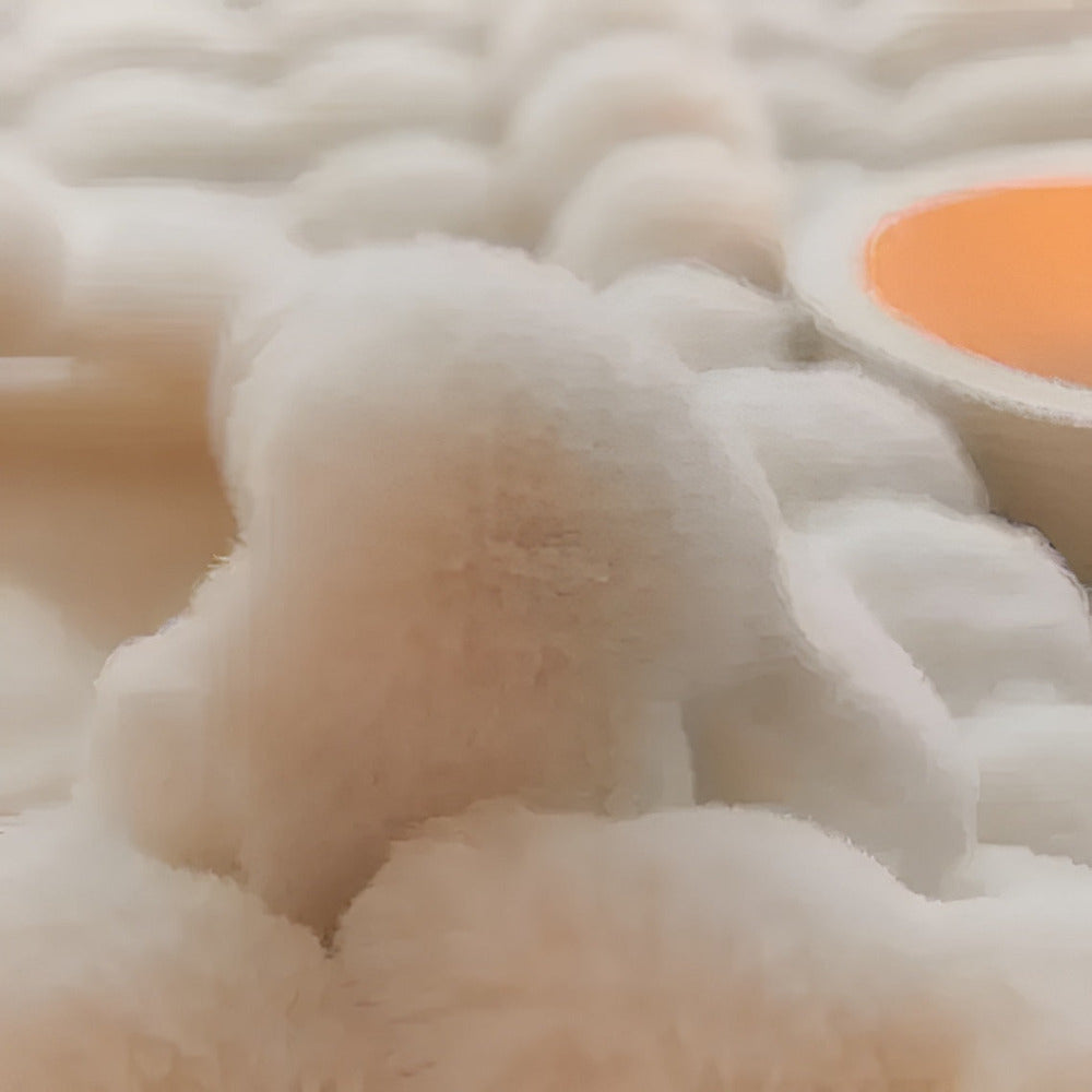 Příjemná deka z umělé kožešiny pro domácí i cestovní použití, měkký, pratelný fleece