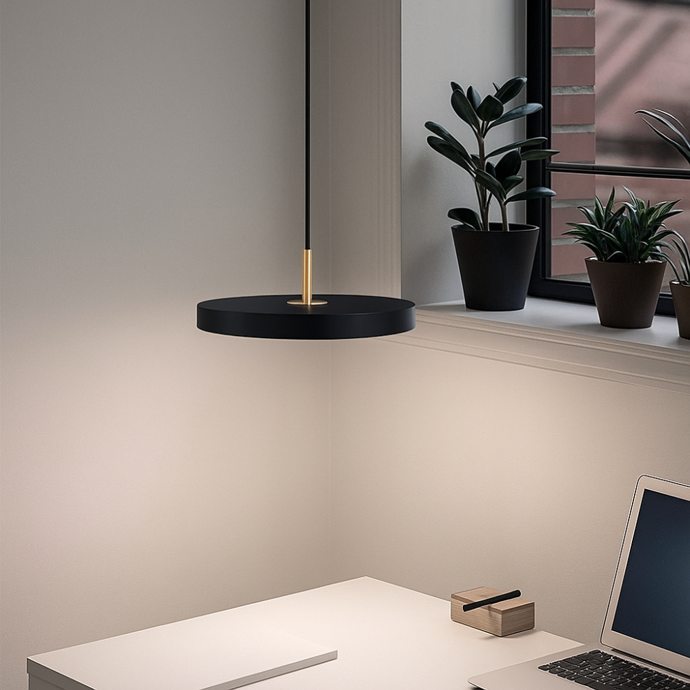 Lámpara Colgante Circular Minimalista NovaSphere Orb LED para Techo