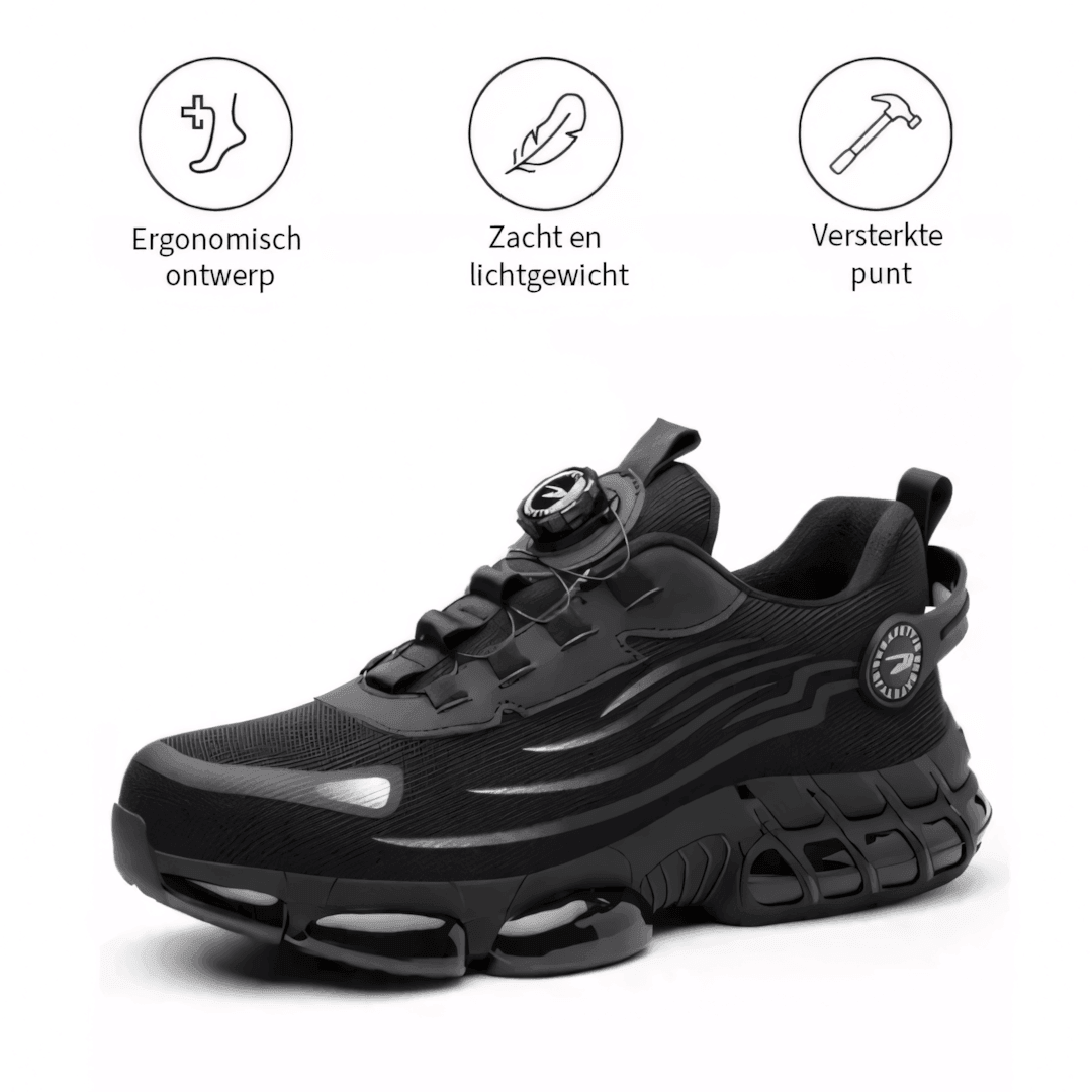 Daylong Comfort Orthopedic Safety Shoes With Support And Protection