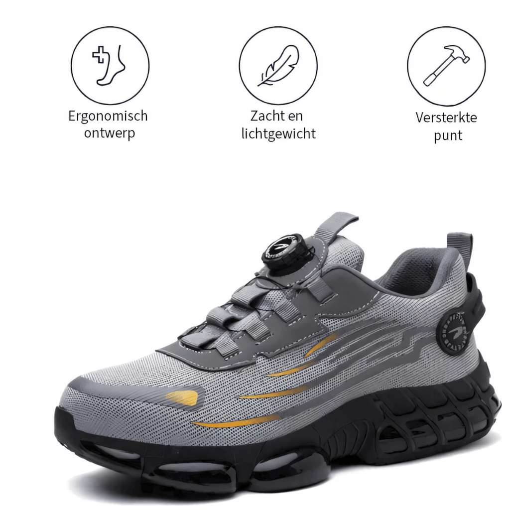 Daylong Comfort Orthopedic Safety Shoes With Support And Protection