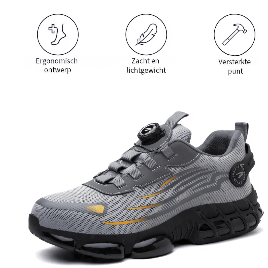 Daylong Comfort Orthopedic Safety Shoes With Support And Protection