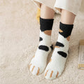 Calcetines de dibujos animados con huellas de gato PawPrints para mujer, algodón supremo suave y cómodo