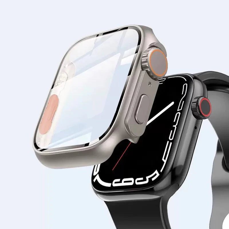 NovaGuard Vandtæt Ultra-Tyndt Apple Watch Cover med 9H Glas
