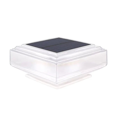 Luz de Columna Solar AuroraGlow para Jardín - Decoración Exterior Ambiental Cálida para Propietarios de Viviendas