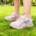 LumaStride Princess LED Sneakers for Kids with Secure Traction and Lights