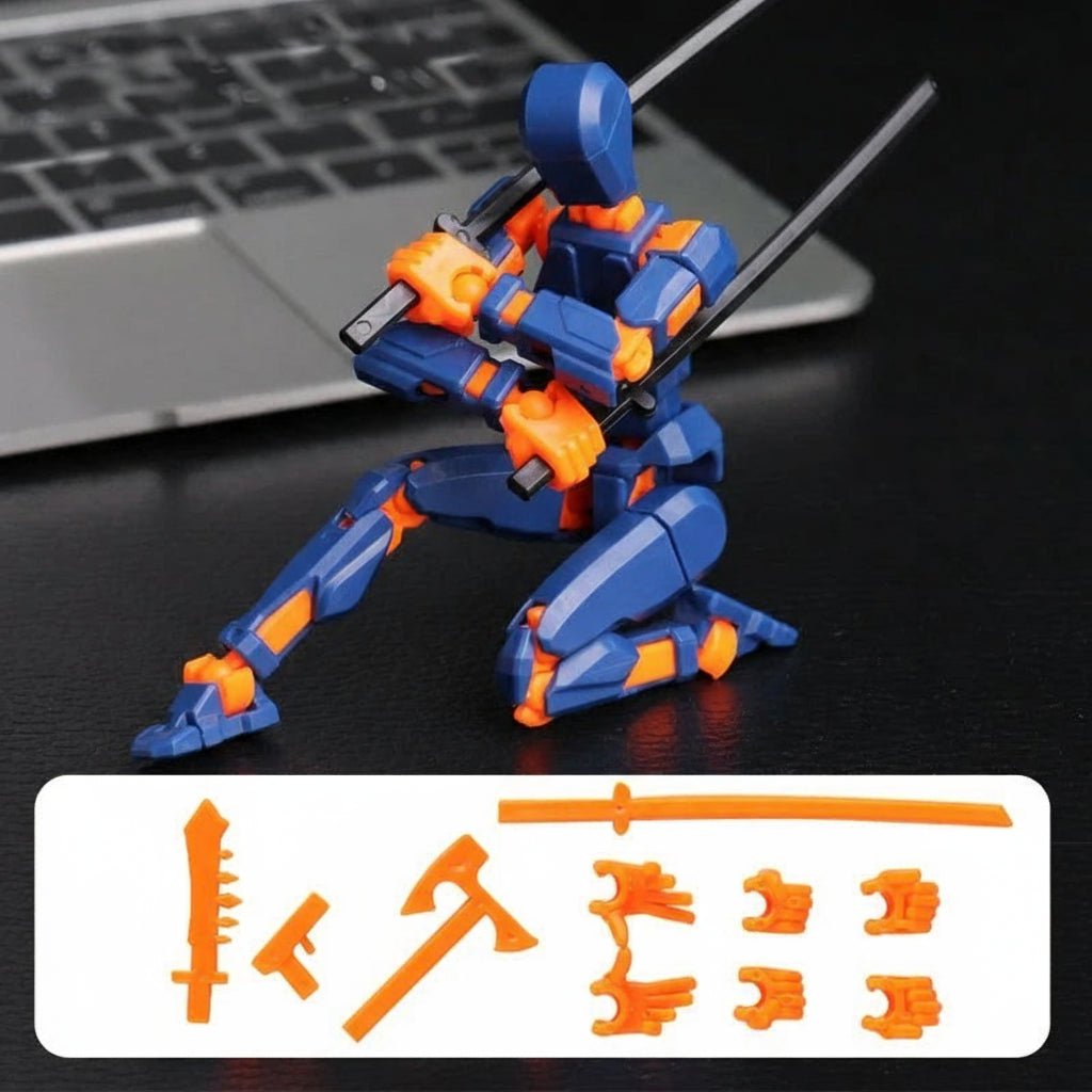 NovaForge 3D Action Figure With Multi Joint Movement For Dynamic Posing Collectors