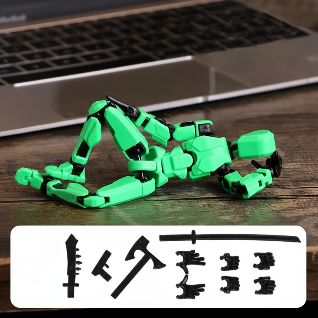 NovaForge 3D Action Figure With Multi Joint Movement For Dynamic Posing Collectors