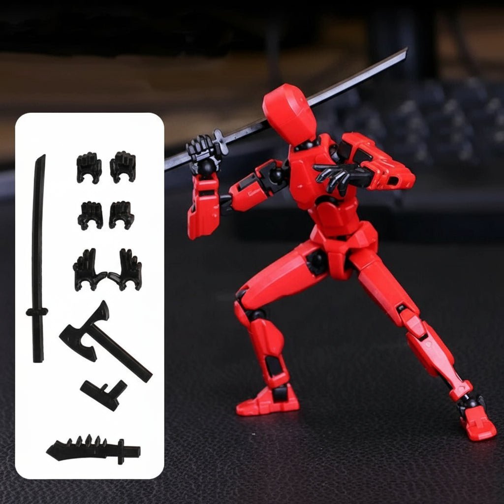 NovaForge 3D Action Figure With Multi Joint Movement For Dynamic Posing Collectors
