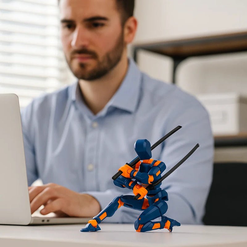 NovaForge 3D Action Figure With Multi Joint Movement For Dynamic Posing Collectors