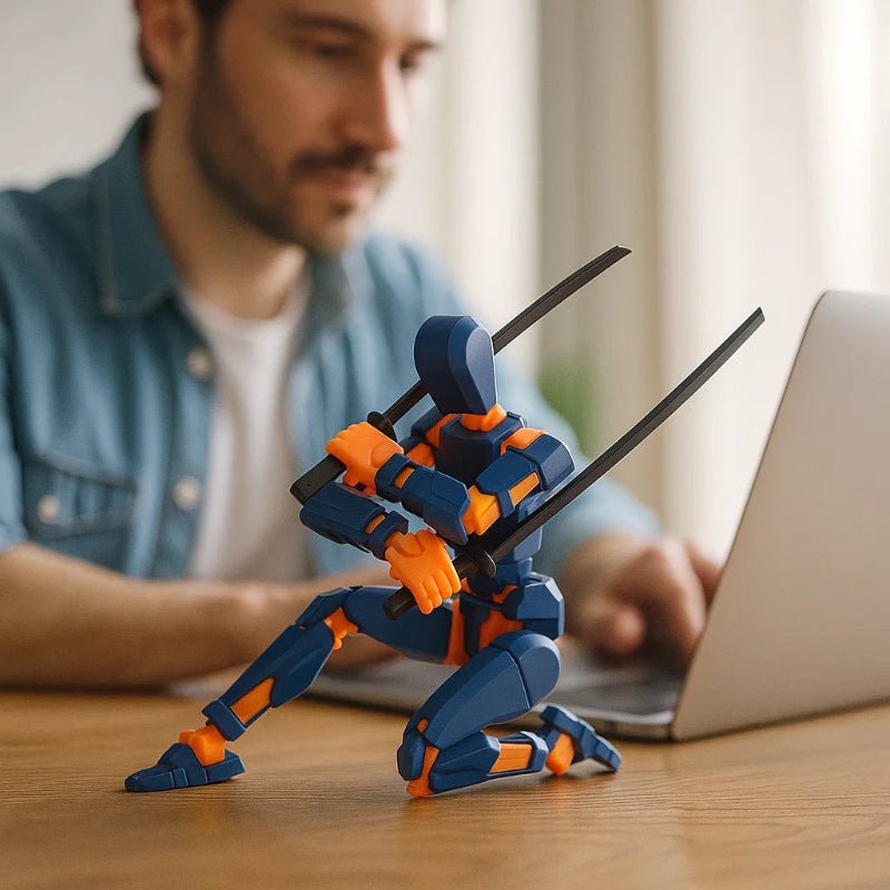 NovaForge 3D Action Figure With Multi Joint Movement For Dynamic Posing Collectors