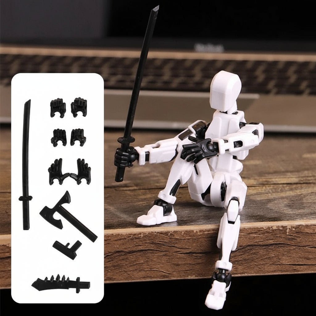 NovaForge 3D Action Figure With Multi Joint Movement For Dynamic Posing Collectors