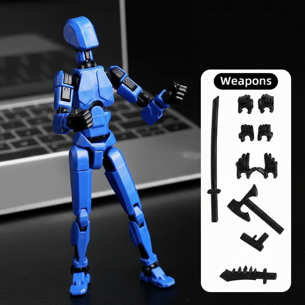 NovaForge 3D Action Figure With Multi Joint Movement For Dynamic Posing Collectors