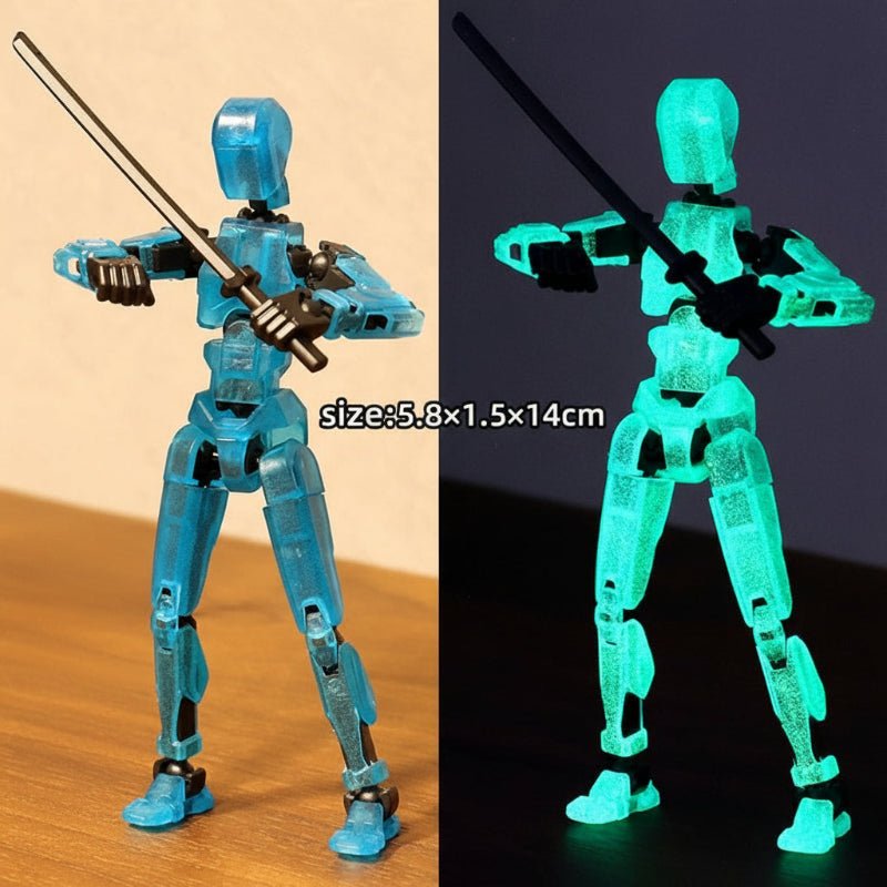 NovaForge 3D Action Figure With Multi Joint Movement For Dynamic Posing Collectors