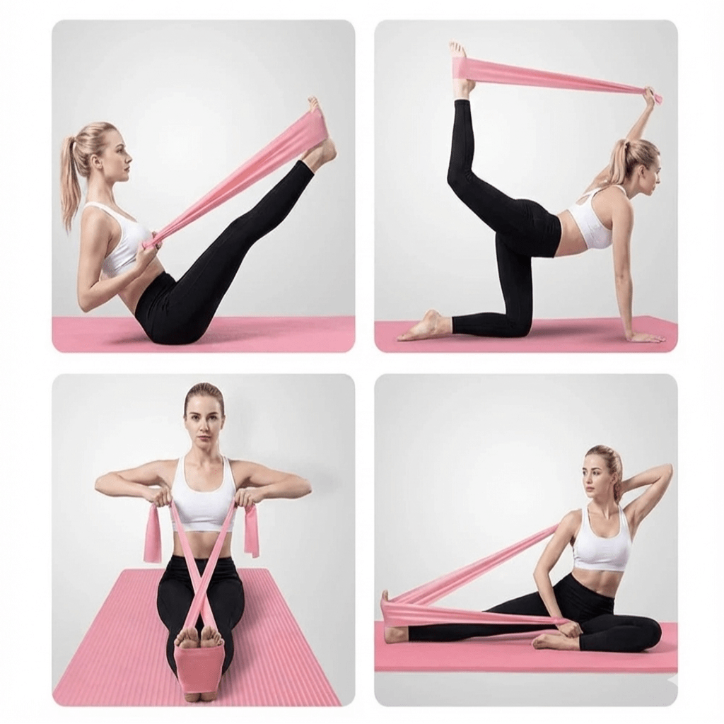 AllergySafe latexfreies Widerstandsband für Ganzkörperfitness für Allergiker