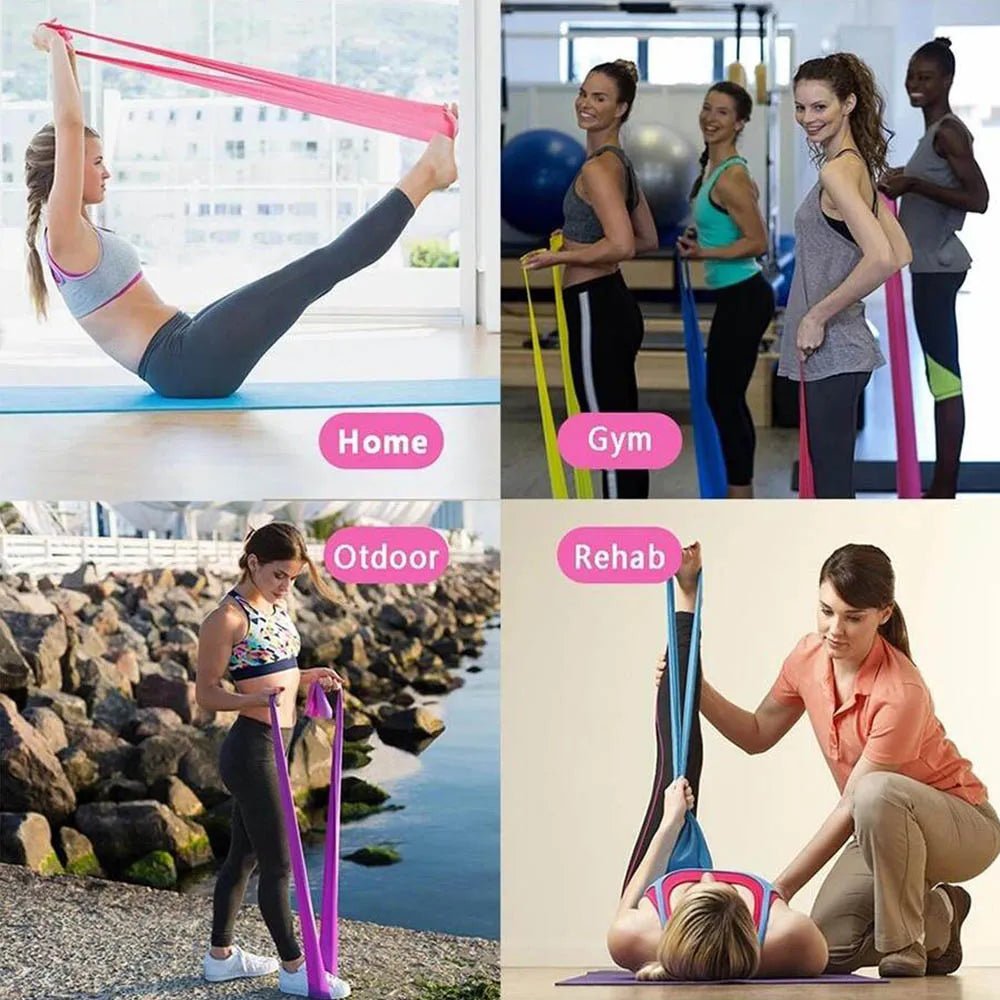 AllergySafe latexfreies Widerstandsband für Ganzkörperfitness für Allergiker