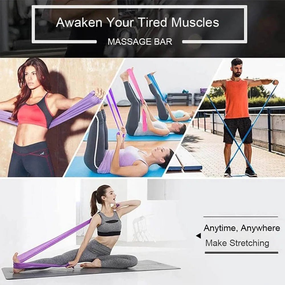 AllergySafe latexfreies Widerstandsband für Ganzkörperfitness für Allergiker
