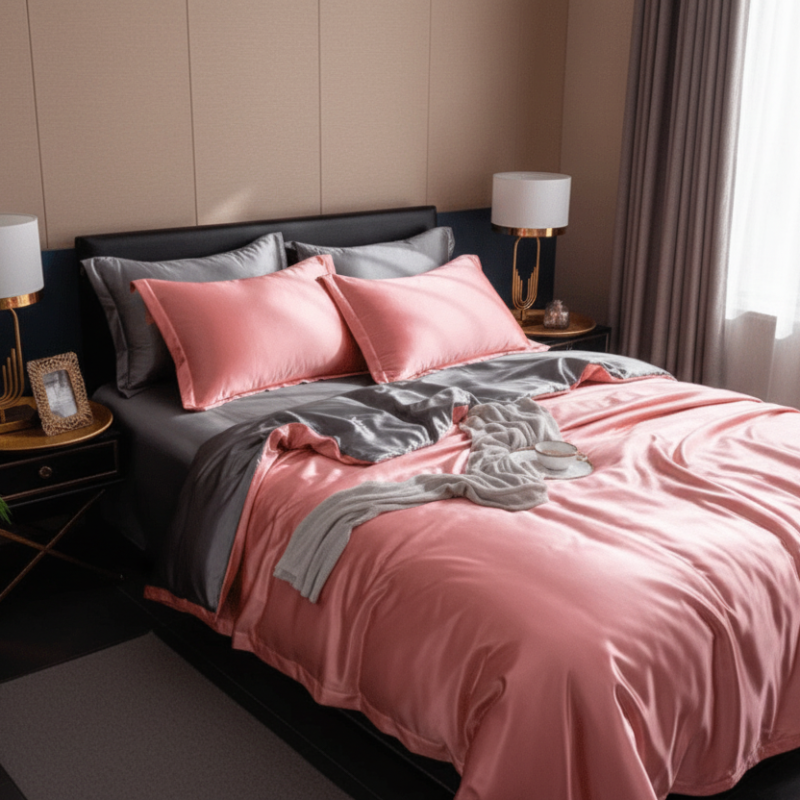 Silk Bliss Bedding Set for Soft Comfort and Luxury