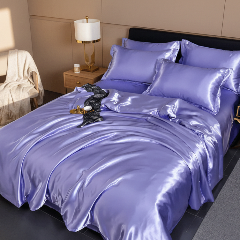 Silk Bliss Bedding Set for Soft Comfort and Luxury