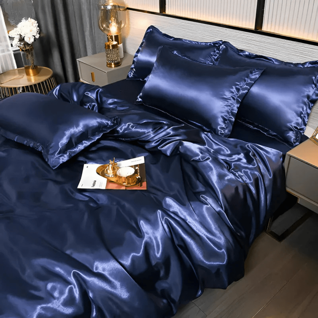 Silk Bliss Bedding Set for Soft Comfort and Luxury