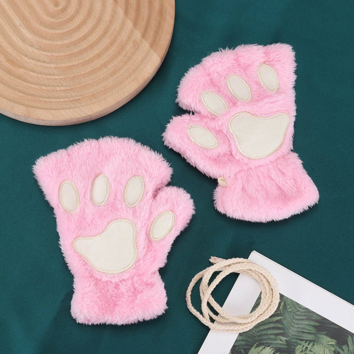 WhiskerGlow WinterDream Cat Mittens Ultra Soft Warmth for Cat Lovers