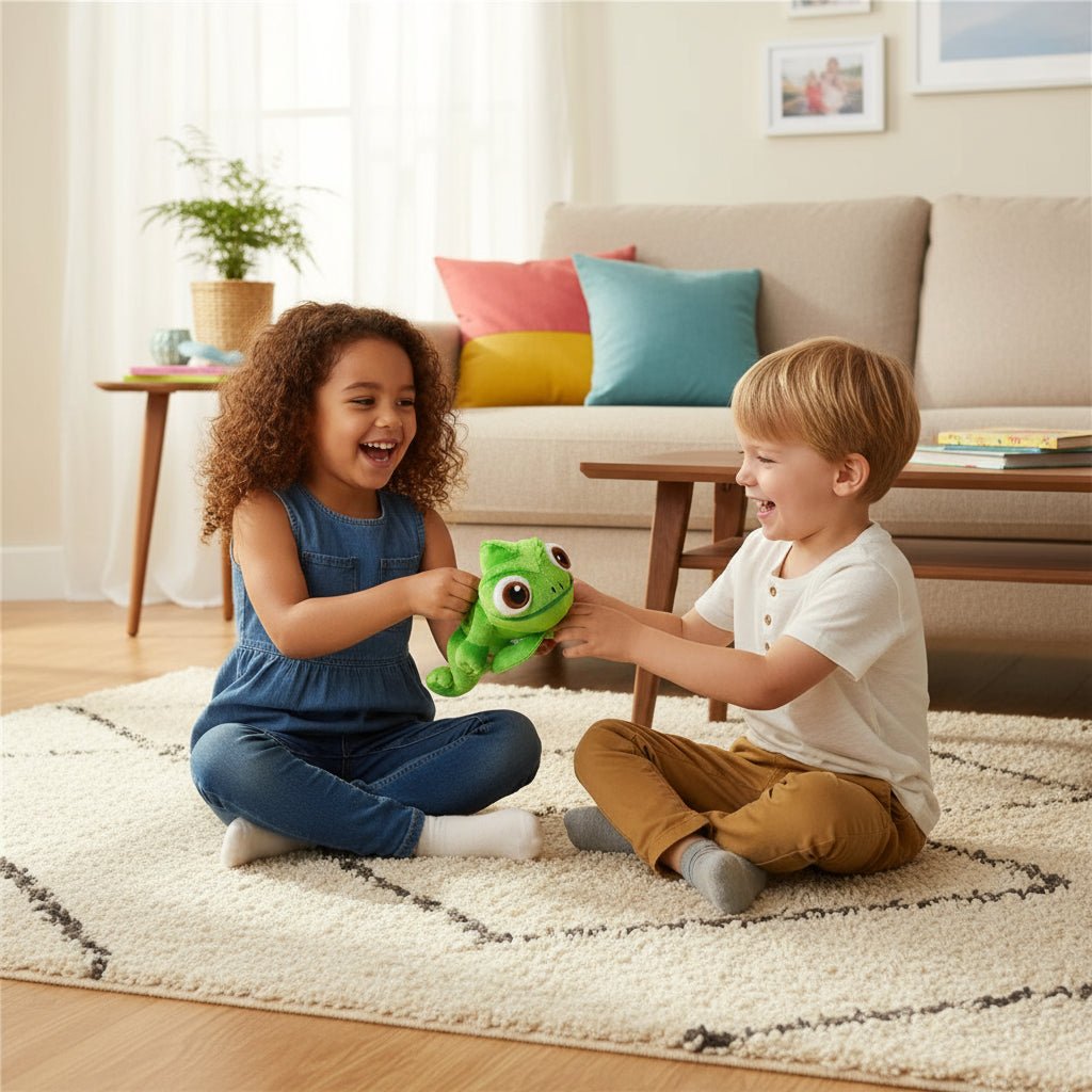 Colorful Plush Toy For Kids Soft Cuddly Safe Playtime BrightJoy