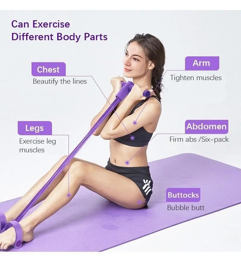 Kompaktes Fußgelenk-Zugband für Ganzkörper-Workouts überall | Atiets