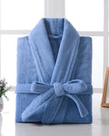 Everyday Home Comfort With Plush Terry Spa Robe And Cotton Bathrobe