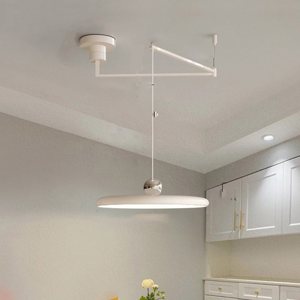 Modern Swing-Arm Pendant Light For Living And Dining Spaces
