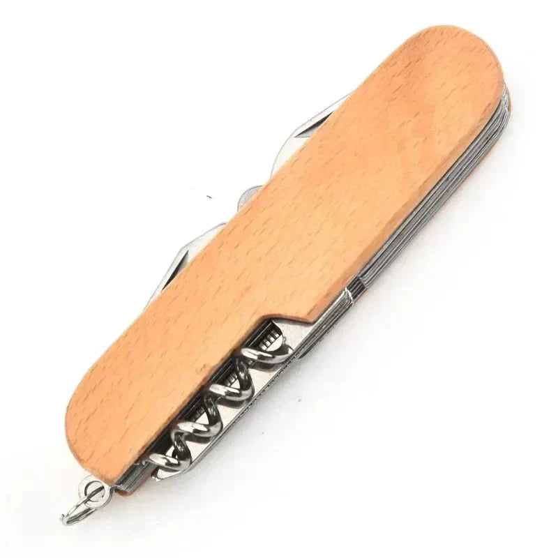 Heritage Oak personalisierter Rosenholz Kellnermesser Korkenzieher mit Gravur Geschenk Hochzeit