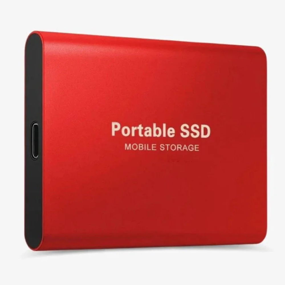 Alüminyum USB-C Harici SSD, Dizüstü ve Masaüstü Bilgisayarlar için Darbeye Dayanıklı