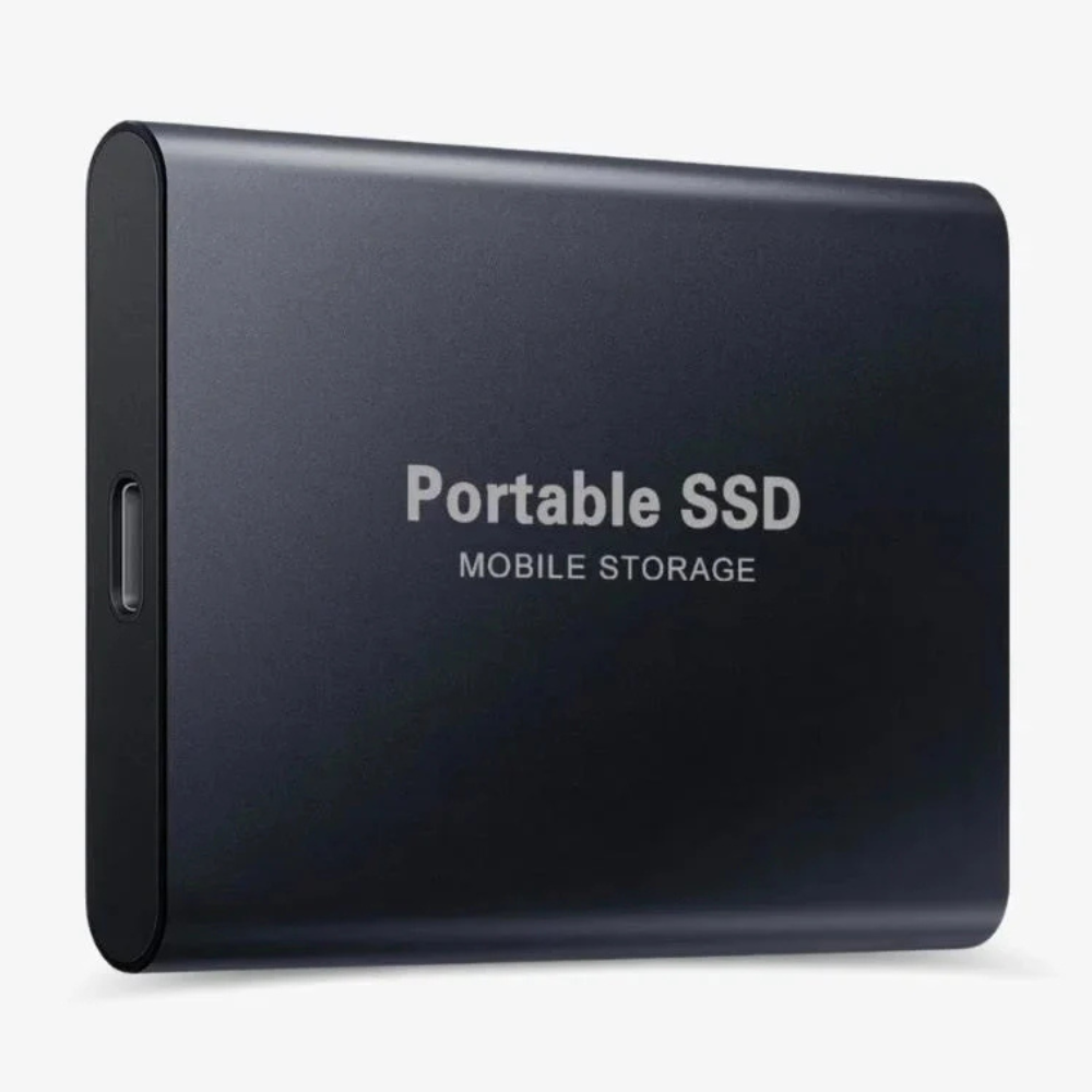 Alüminyum USB-C Harici SSD, Dizüstü ve Masaüstü Bilgisayarlar için Darbeye Dayanıklı