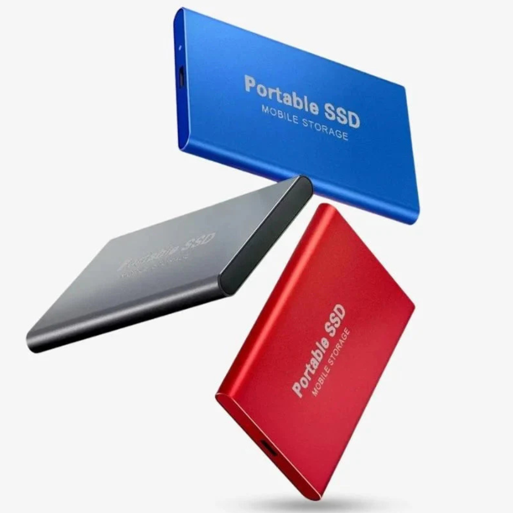 Alüminyum USB-C Harici SSD, Dizüstü ve Masaüstü Bilgisayarlar için Darbeye Dayanıklı