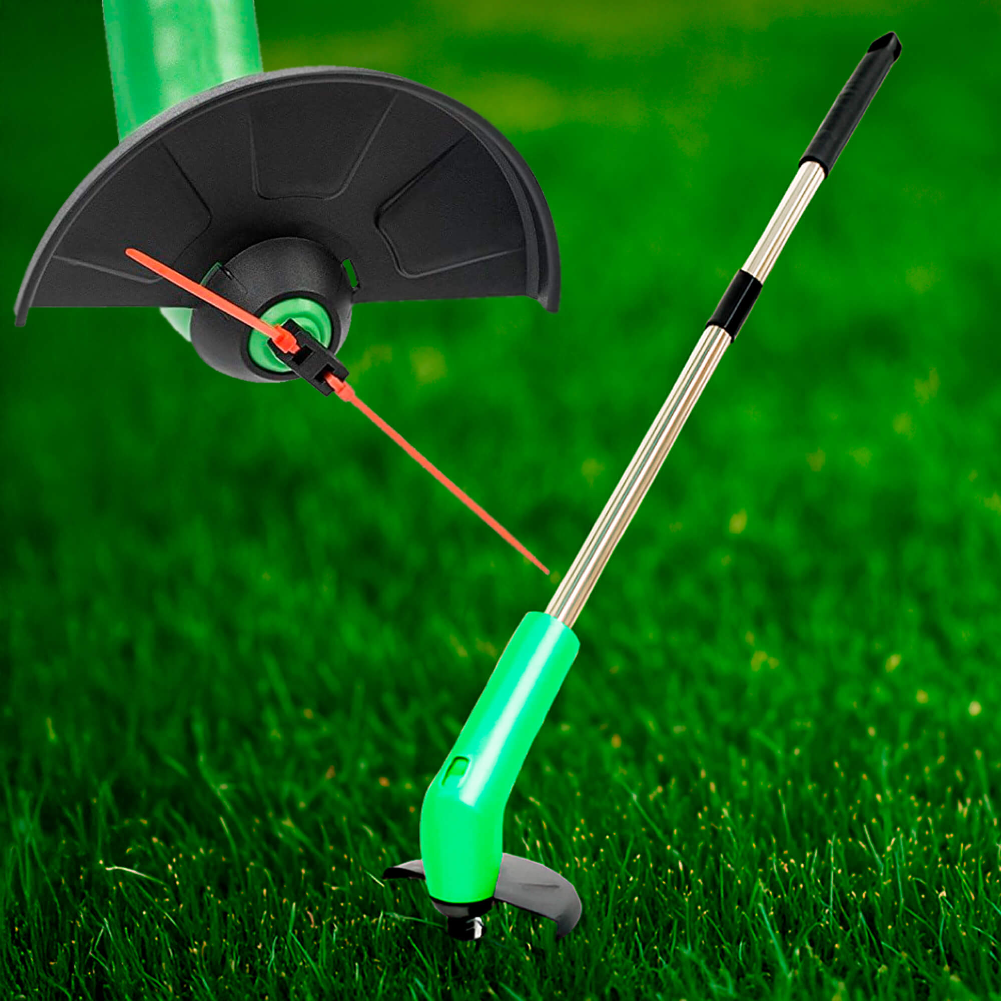 Cordless Weed Eater And Grass Trimmer For Lawn Care Battery Powered