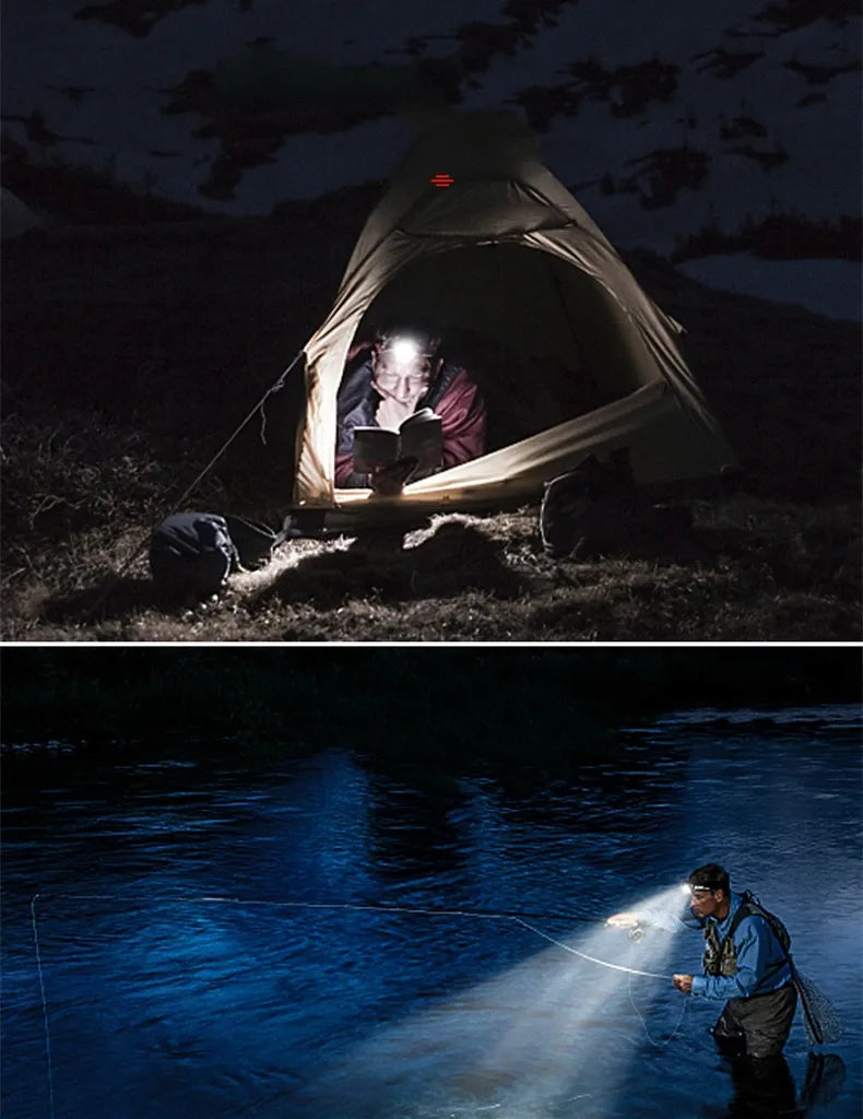 Noční svítilna NightBeam Pro s dobíjecím LED světlem, zoomem a voděodolnou konstrukcí