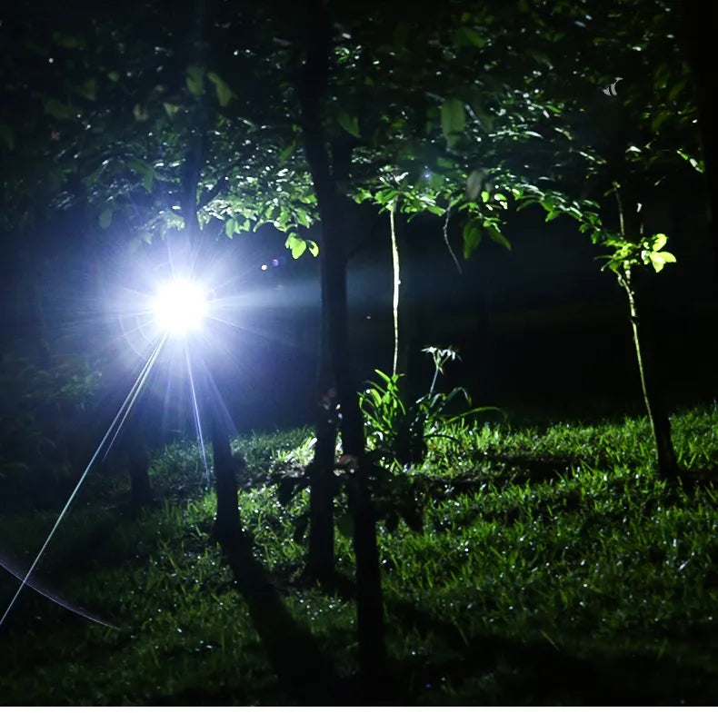 Noční svítilna NightBeam Pro s dobíjecím LED světlem, zoomem a voděodolnou konstrukcí