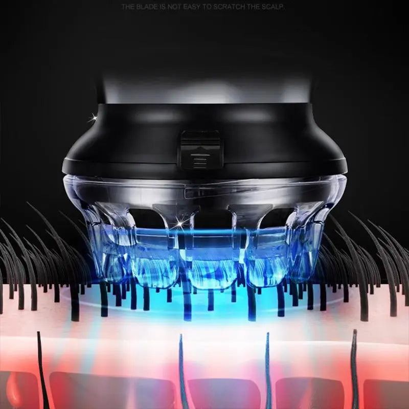 BowLift USB-C Rechargeable Hair Clipper With LED Display For Home Grooming