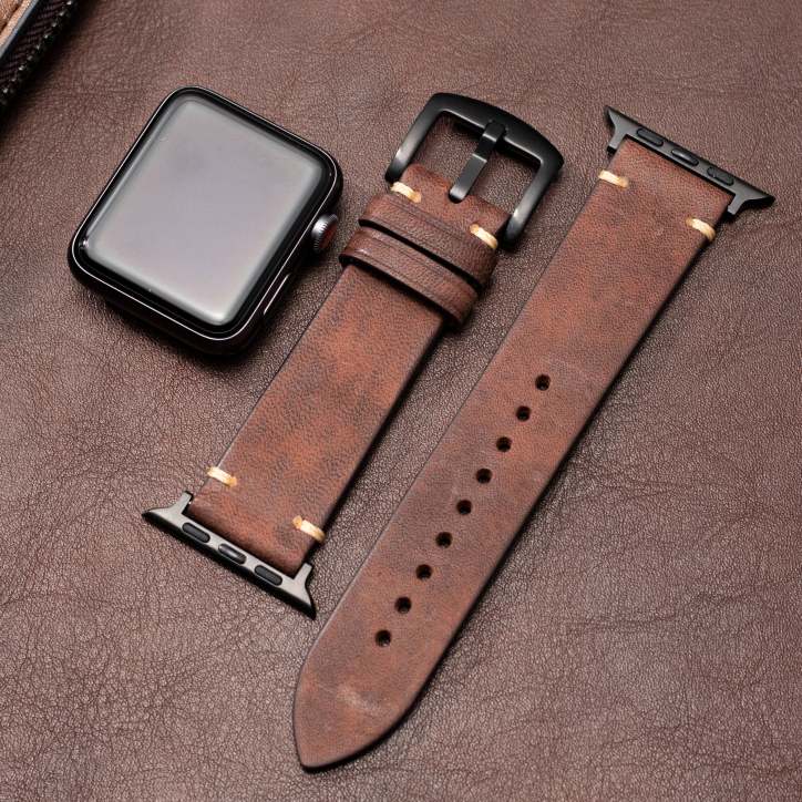 Kožený řemínek Nova pro Apple Watch z prémiové italské kůže