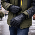 Heatlea læderhandsker med varm foring til elegant vinterkomfort