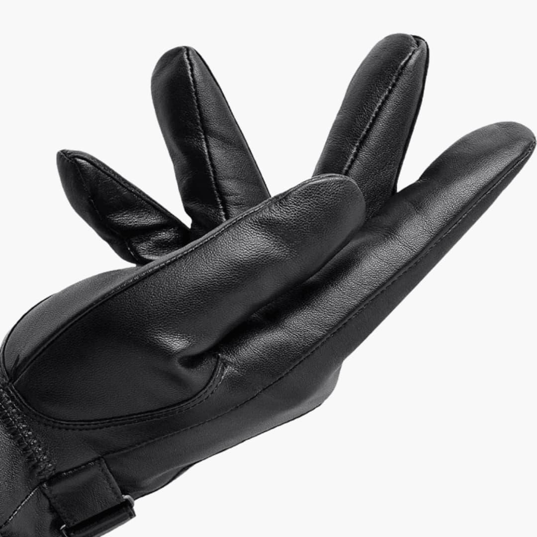 Heatlea læderhandsker med varm foring til elegant vinterkomfort
