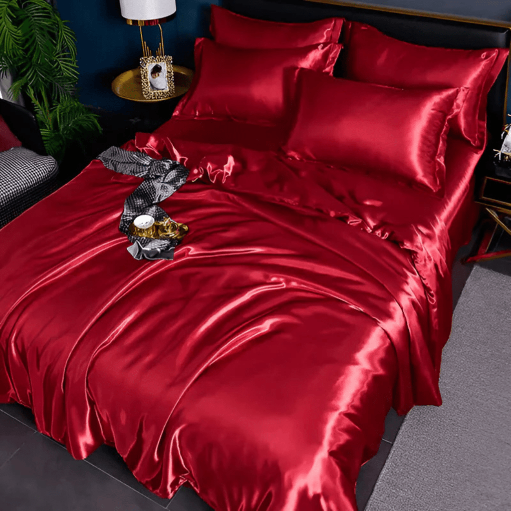 Lumisheet silk-look Bed Set for Smooth, Cooling Comfort Year-Round Sleep