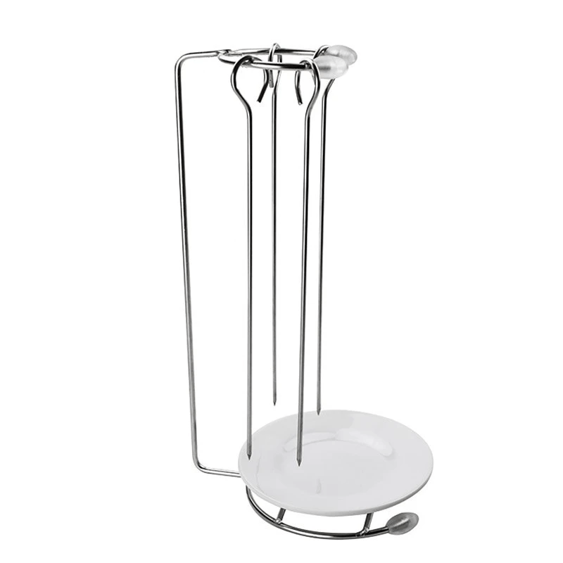 Conjunto de Espetadas Grillmaster Premium em Aço Inoxidável com Suporte Ajustável