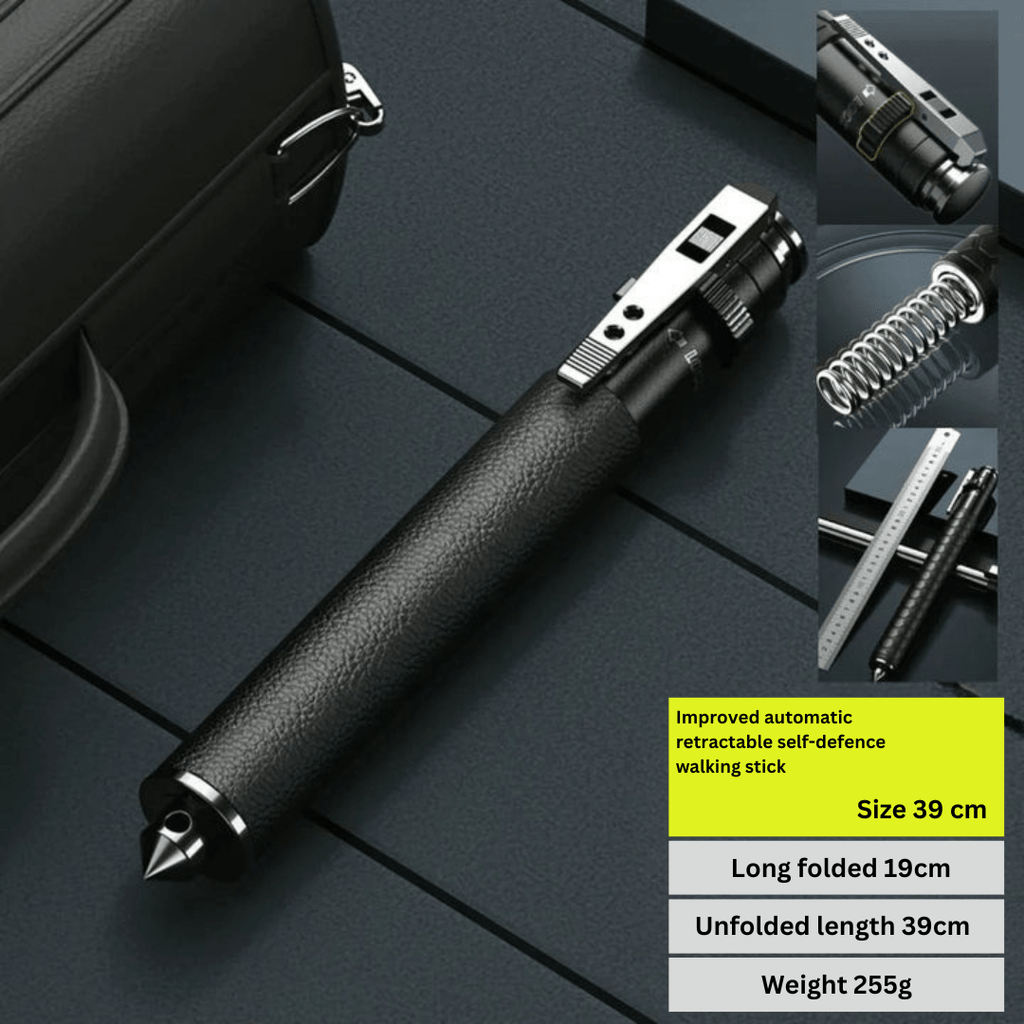 Alloy Steel Adjustable Trekking Pole With Anti-Slip Handle