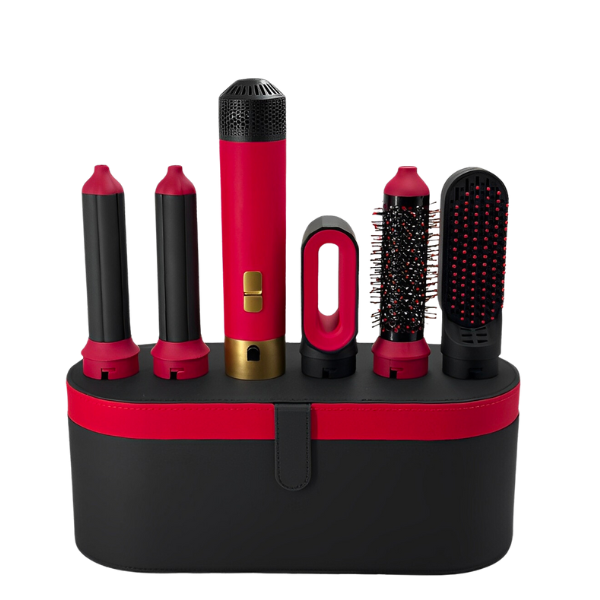 AeroLux 4-In-1 Hair Styler With Drying, Curling, Straightening And Volume