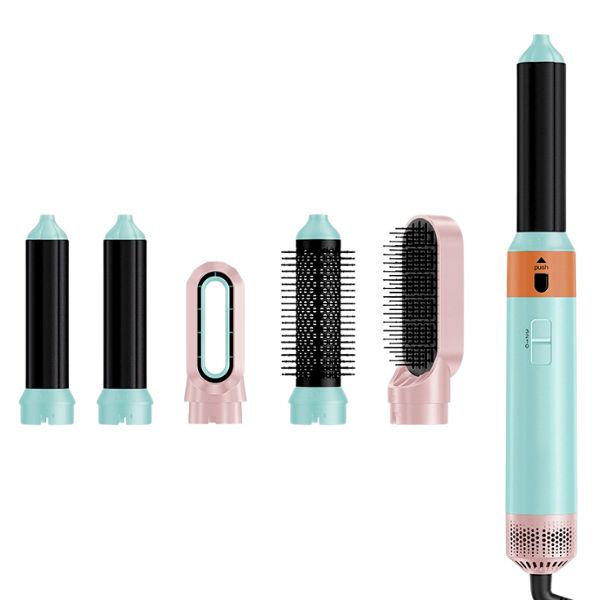 AeroLux 4-In-1 Hair Styler With Drying, Curling, Straightening And Volume
