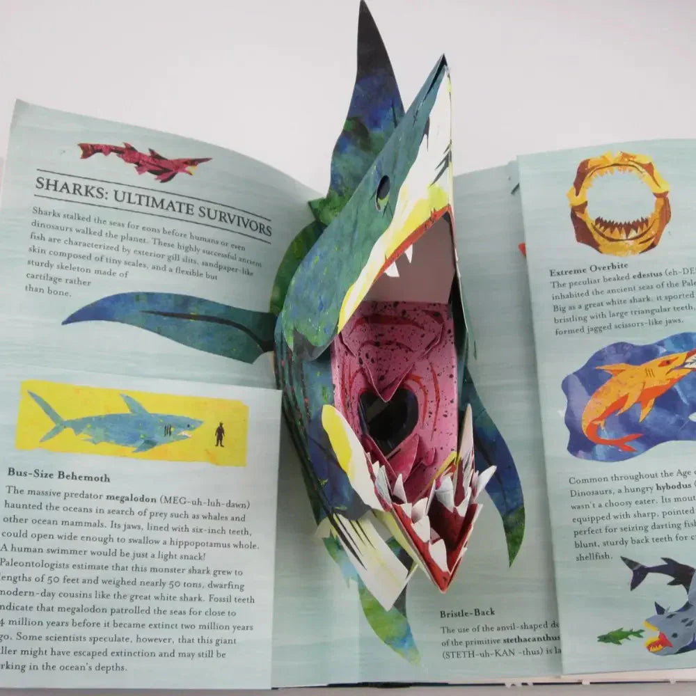 Jurassic 3D Pop Up Dinosaurs Adventure By Sabuda And Reinhart Special Edition